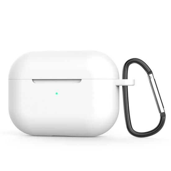 Kopfhörer Box Fall Staubdicht Stoßfest Schützen Hohe Anpassungsfähigkeit Silikon Bluetooth-kompatibel Kopfhörer Abdeckung für Airpods Pro weiß