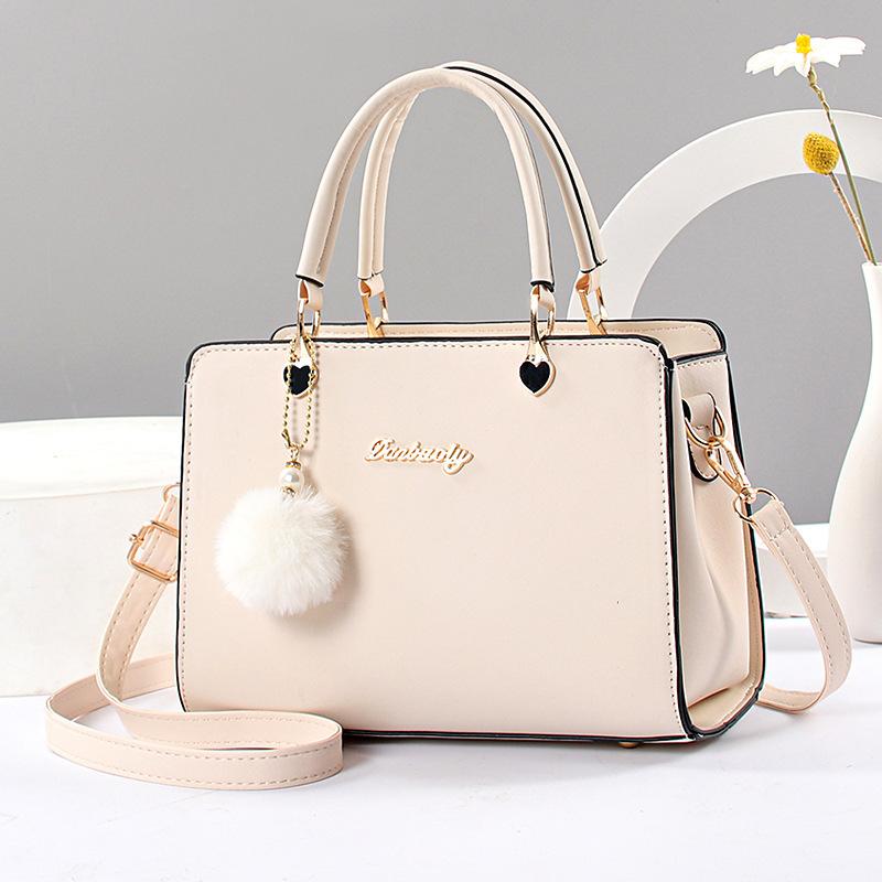 Tasche frauen Tasche 2022 Neue Mode Atmosphäre Diagonal Schulter Tasche frauen Handtasche Tasche 24x13x18cm beige