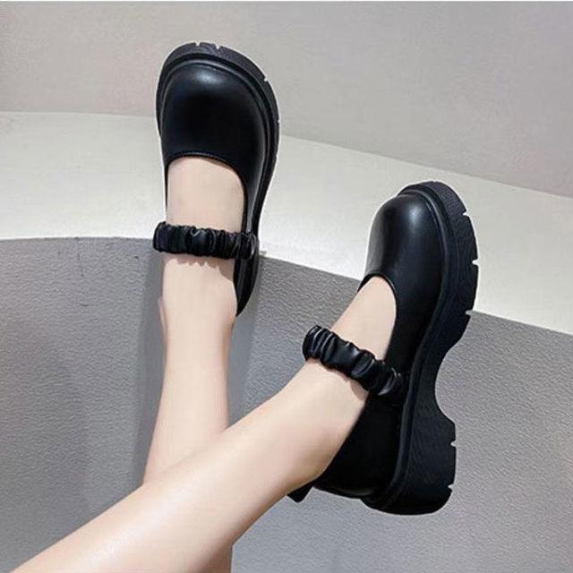 Japanische Mary Jane Schuhe Studenten Sommer Frühling Sutumn Retro Jk Uniform Schuhe Cosplay Plus Größe Damen Schuhe Lolita Schuhe 35 gray