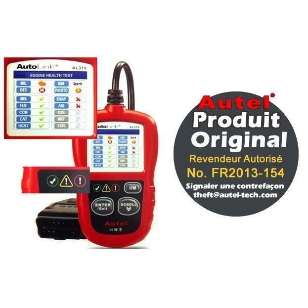 OBD2 Diagnosegerät AUTEL Auto Link AL319