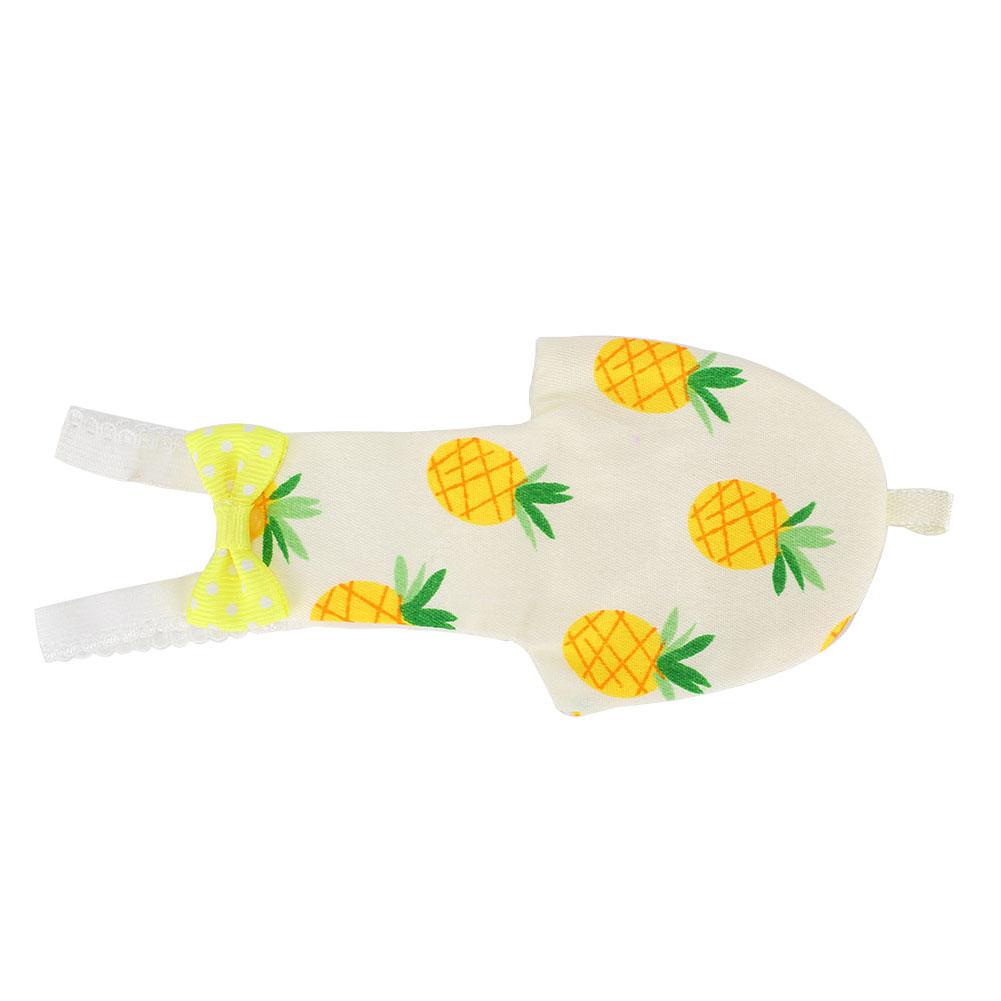 Haustier Vogel Niedliche Windel Kleidung Waschbare Windel Urin Windeln Fluganzug für Mini PapageiL Ananas L
