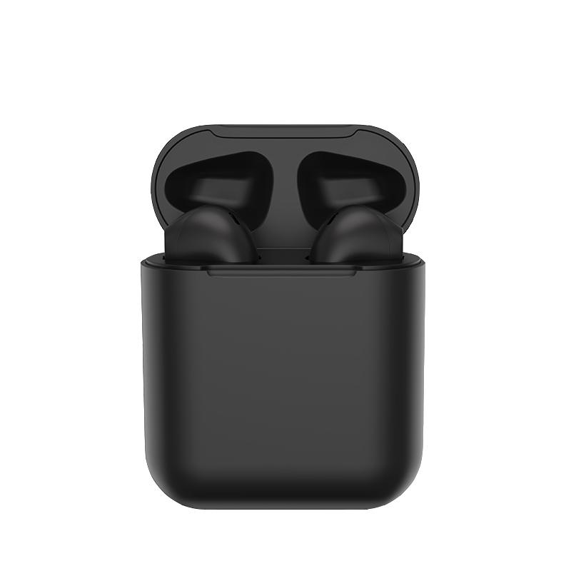 VAORLO Inpods i12 TWS Drahtlose Kopfhörer Bluetooth 5,2 In-Ear Ohrhörer HiFi Subwoofer Musik Für Iphone Xiaomi Huawei schwarz