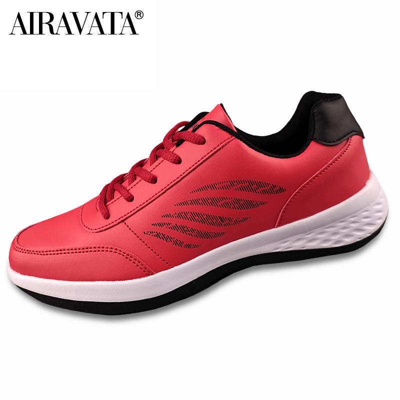 Männer Schuhe Turnschuhe Trend Casual Schuh Italienische Freizeit Männer Turnschuhe Nicht-slip Schuhe Männer Vulkanisierte Schuhe 45 rot