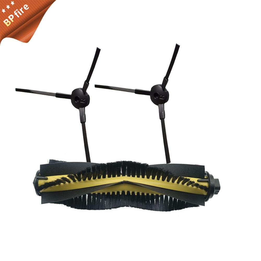1x Hauptwalzenbürste + 2x Seitenbürste Ersatz für ILIFE v7s V7 v7s Pro Roboter-Staubsauger Ersatzteile Zubehör