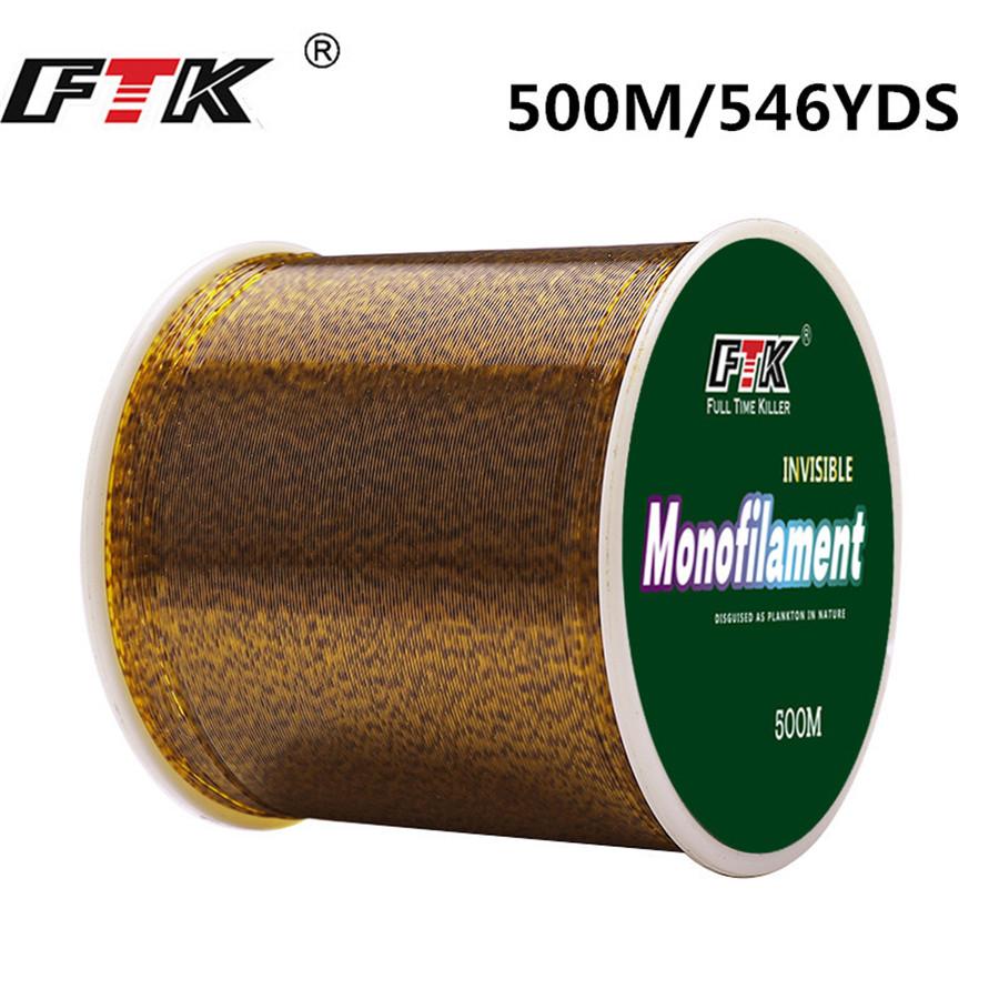 500M Fluorkohlenstoff Beschichtung Angelschnur 0,14mm-0,50mm 4,13LB-45LB Carbon Faser Vorfach Linie Angeln Locken Draht sinkende Linie Japan 15.71LB-0.3mm gold