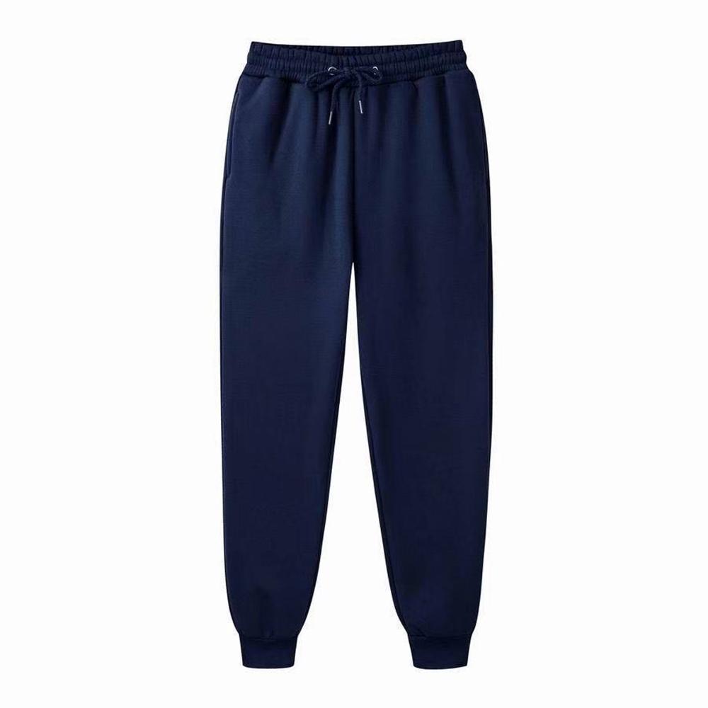 Männer Casual Sport Hosen Laufen Training Jogging Lange Hosen Gym Sport Hosen für Männer Jogger Jogginghose XXXL navy blau