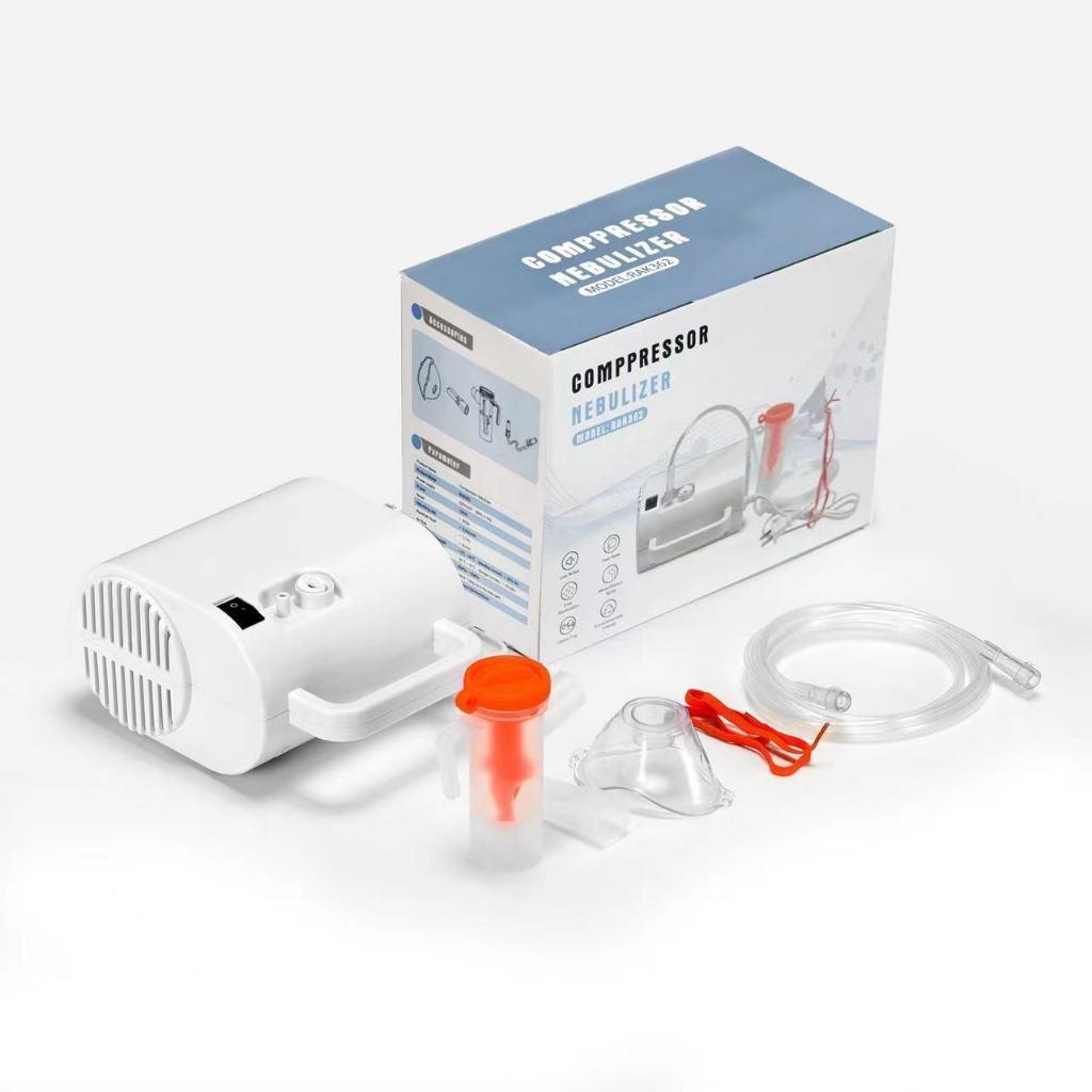 Haustier Tragbares Verneblergerät Haustiere Tragbarer Vernebler Katze Zerstäuber Inhalator + Haustier Katze Verneblungsbox Sauerstoffkäfig Pet Nebulizer