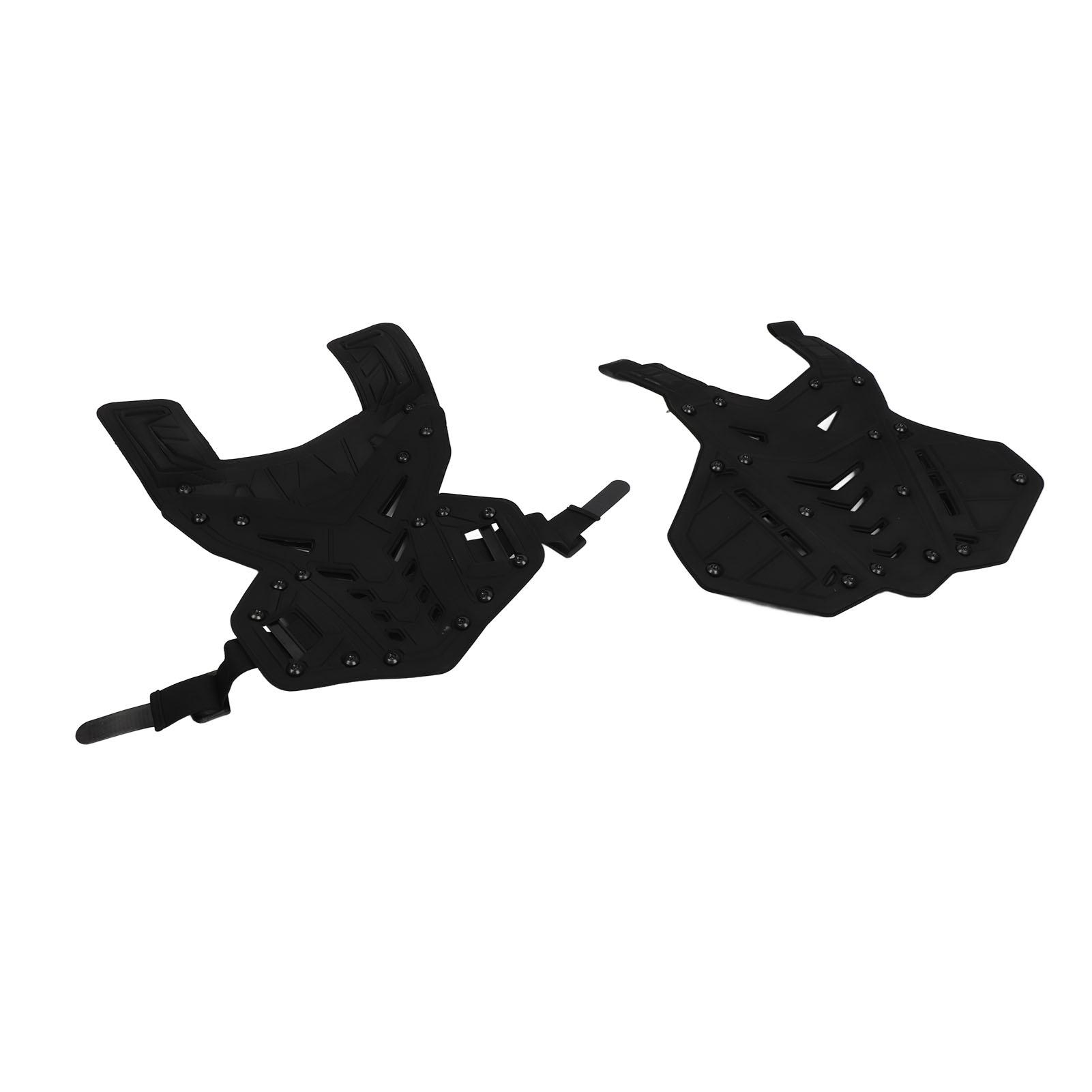 Motorradweste, stoßfest, atmungsaktiv, Brust- und Rückenschutz, für Reiten, Outdoor-Sport, Weiß