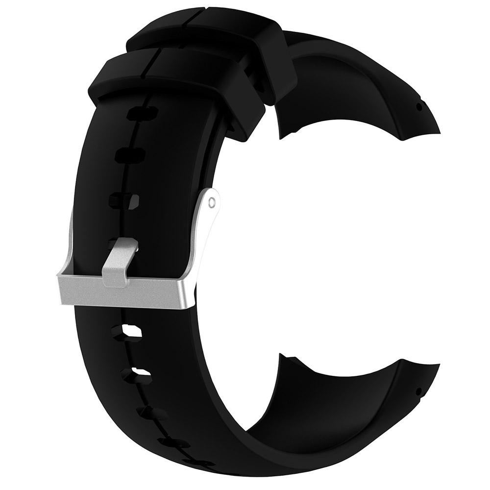 Silikonarmband für Suunto Spartan Ultra Smart Watch Band schwarz