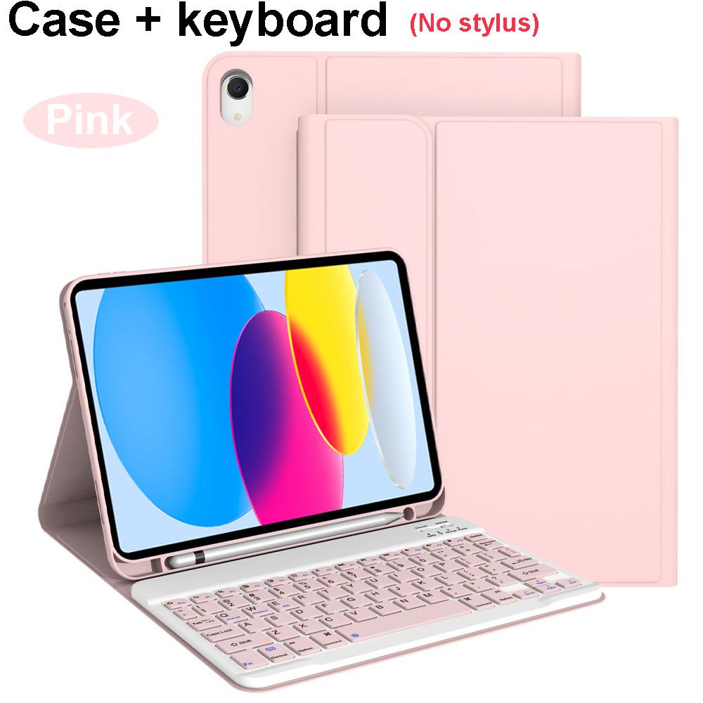 Hülle für iPad A16 11 Zoll A3355 A3356 A3354, Bluetooth-Tastaturabdeckung für iPad 10. Generation 10,9 Zoll A2696 A2757 A2777 A3162 iPad A16 10th 10.9in&Korean