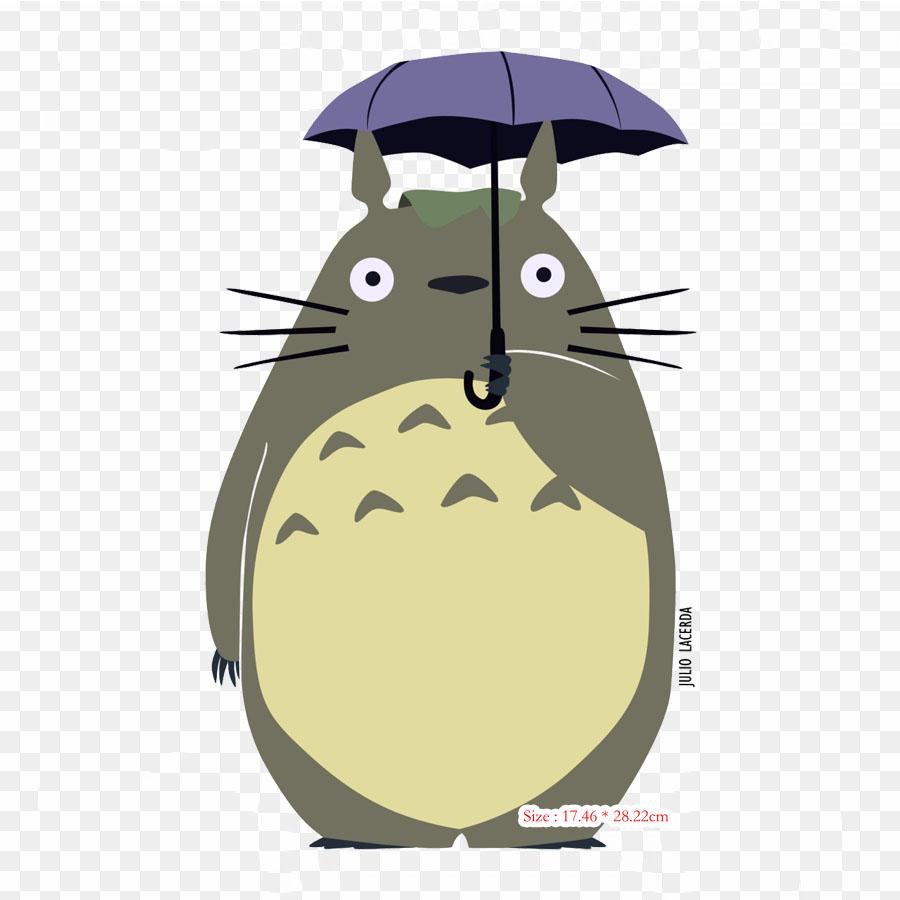 Totoro Wallpaper 6 Plus Apple 7 Plus Aufnäher zum Aufbügeln für Kleidung, Applikation, Aufkleber auf Kleidung, hitzeempfindlicher individueller Aufnäher