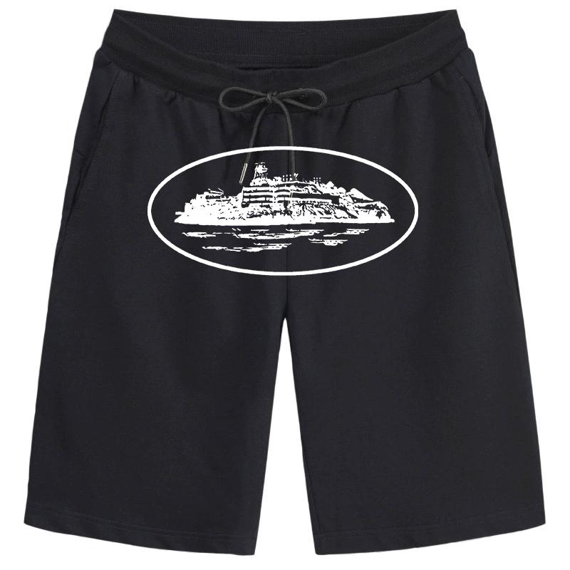 Unisex Elastische Kordelzug Lässige Outdoor-Jogging-Shorts XXL schwarz