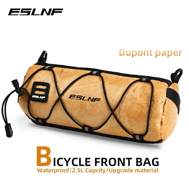 ESLNF Fahrrad Fronttasche Große Kapazität Aufbewahrung Außen Wasserdicht Multifunktionale Fahrtasche Mountainbike Fronttasche Fahrradzubehör