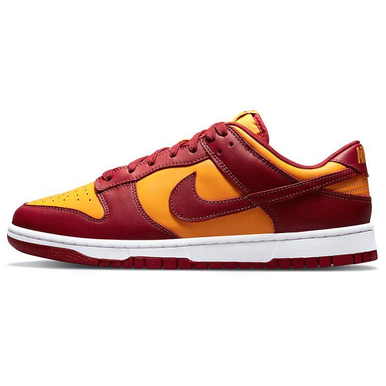 Nike Dunk Low USC Herren Sneaker Rot Midas-Gold Zäh-Rot DD1391-701 40.5