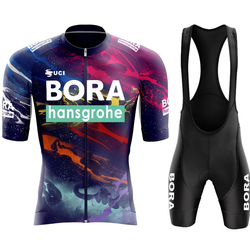 Herren Fahrradbekleidung Uniform Komplett 2025 Herrenhose Gel Fahrradausrüstung Jersey Mann Sommerkleidung MTB Shorts Set Asian size - XL