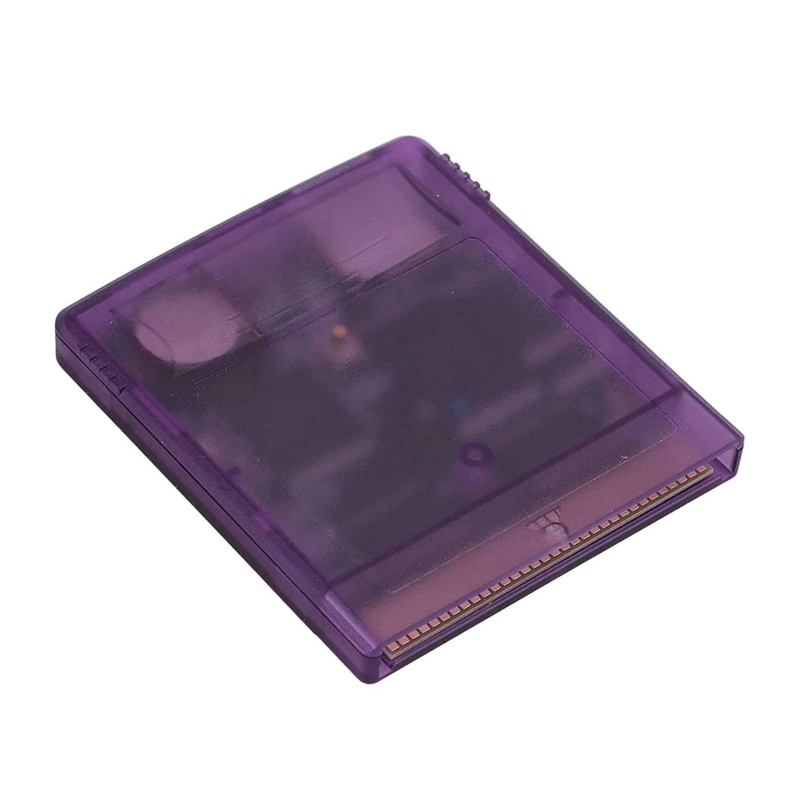 Flash-Speicherkarte für Gameboy Color Professional 1000 in 1 Spiel-Videokassette 8G Speicherkarte für violett