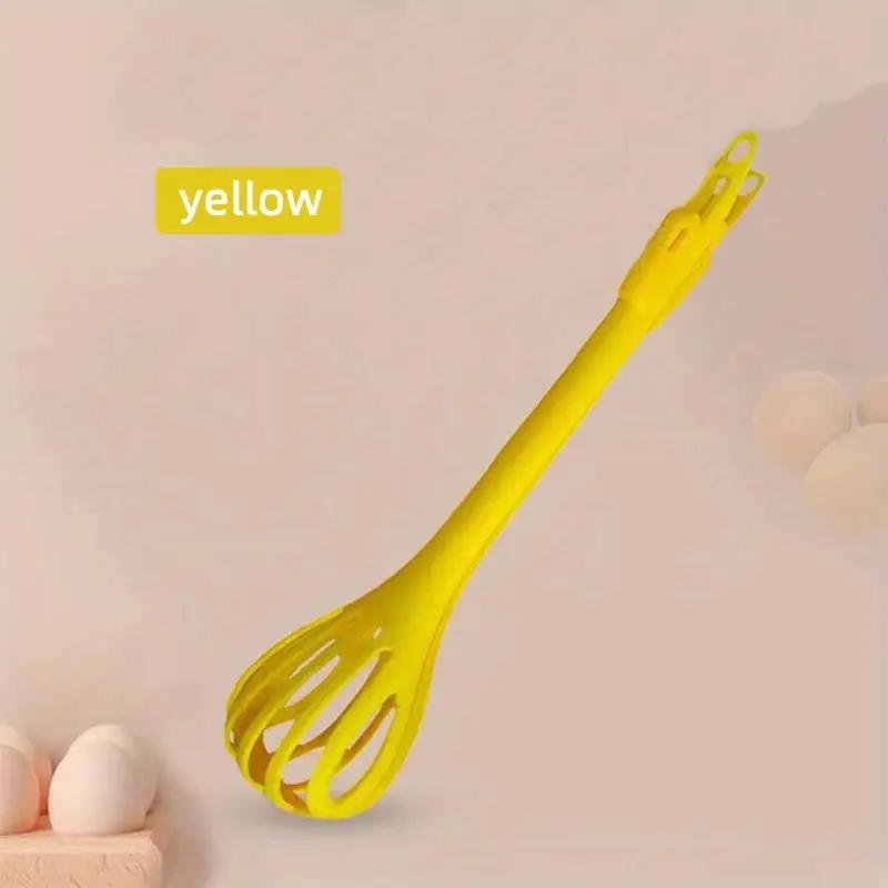 Multifunktionaler 2-in-1-Schneebesen und Handmixer – mischt schnell Eier, vermengt Backzutaten und hält Brot gelb