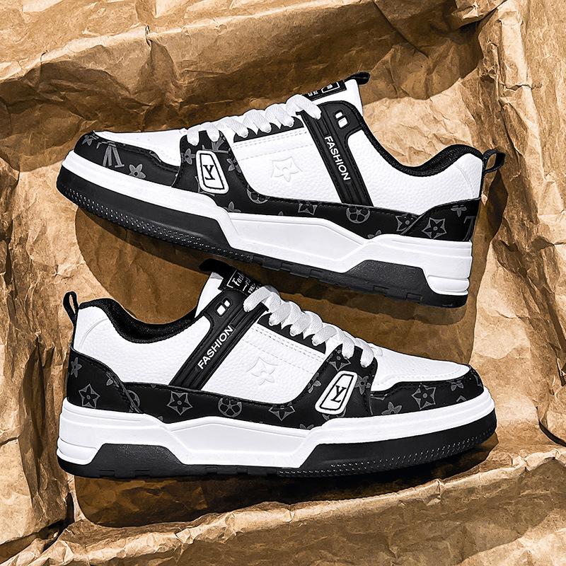 Koreanische Version von Mode weiße Schuhe Schuhe vielseitig bequem Plateau-Schuhe lässige Sport-Board-Schuhe trendige Schuhe 42