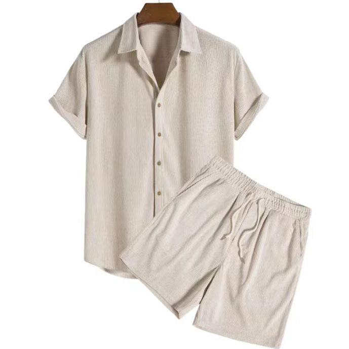Sommer-Outfit Herren Set Herren Sport Sommer-Outfit Herren T-Shirt Herren Herren Sets Herrenbekleidung in Herren-Sets Herren Sommeranzug XS