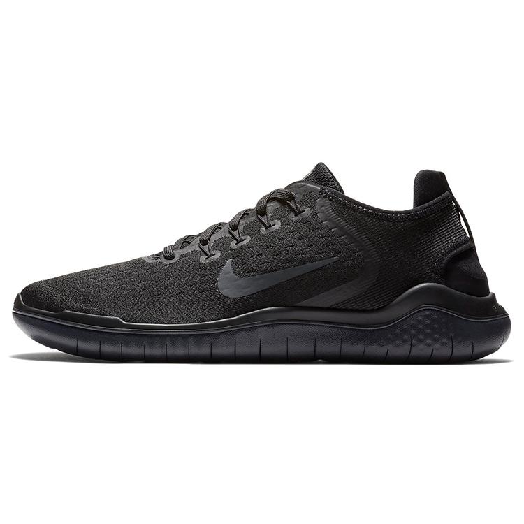 Neuer Nike Free Rn 2018 Schwarz Anthrazit 942836-002 44.5
