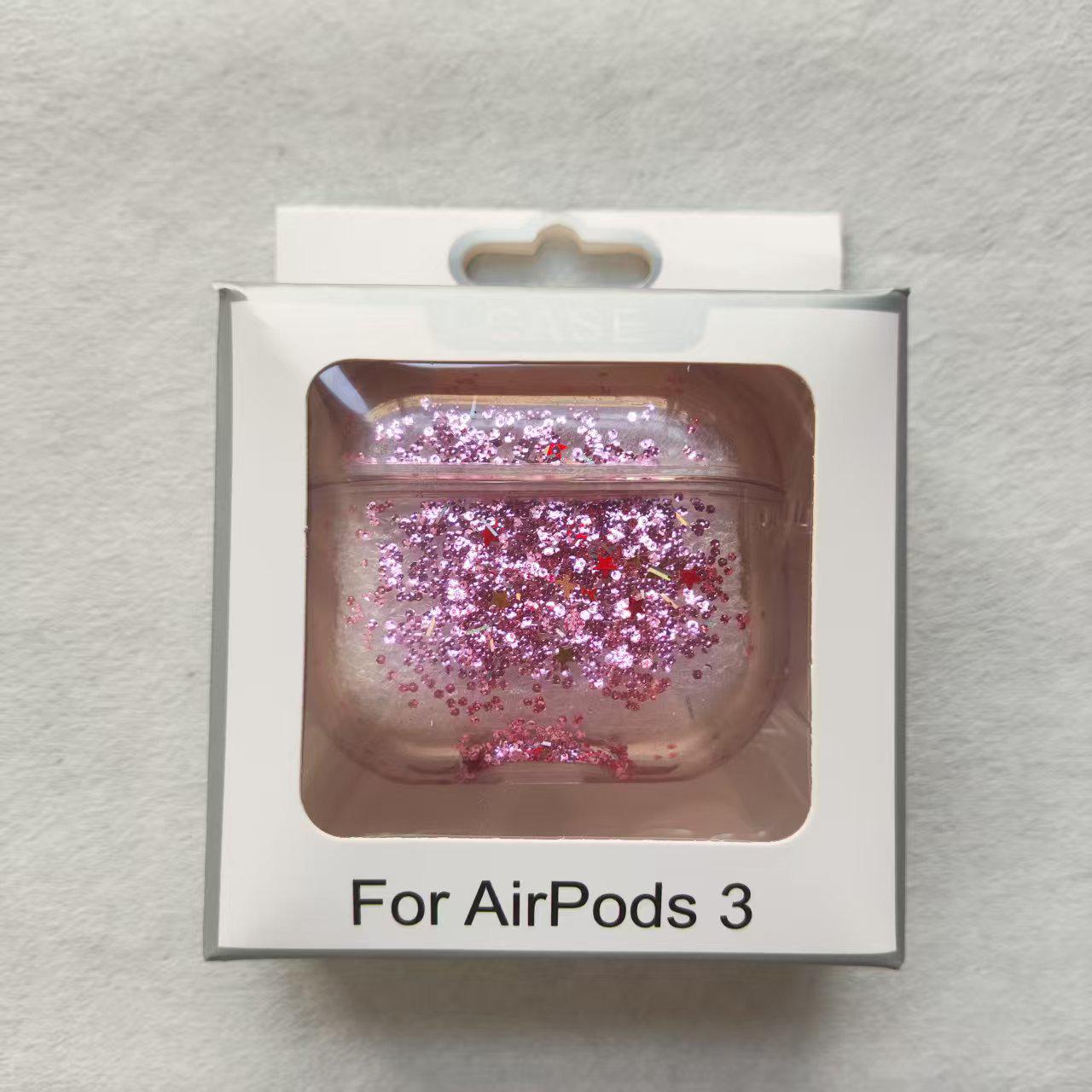Trendige Treibsand-Schutzhülle für Apple AirPods 4/3/Pro2 AirPods Pro 3