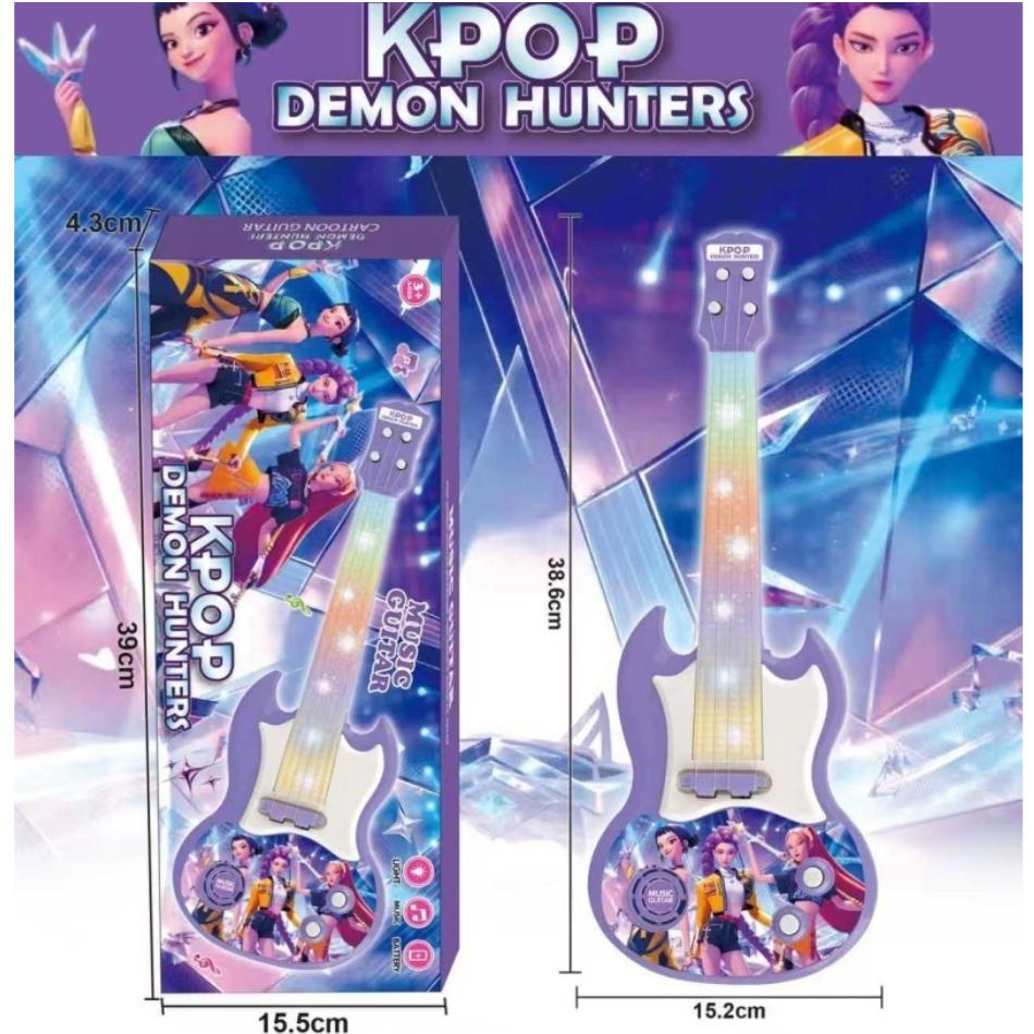 Anime KPop Dämonenjäger Zubehör Kinder Mikrofon Blendende 5 Lichter Jungen und Mädchen Mikrofon spielt Lieder Spielzeug Geschenke box may be damaged