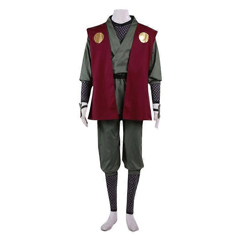 Naruto Cosplay Kostüm Anime Cosplay Halloween Kostüm XXL grün