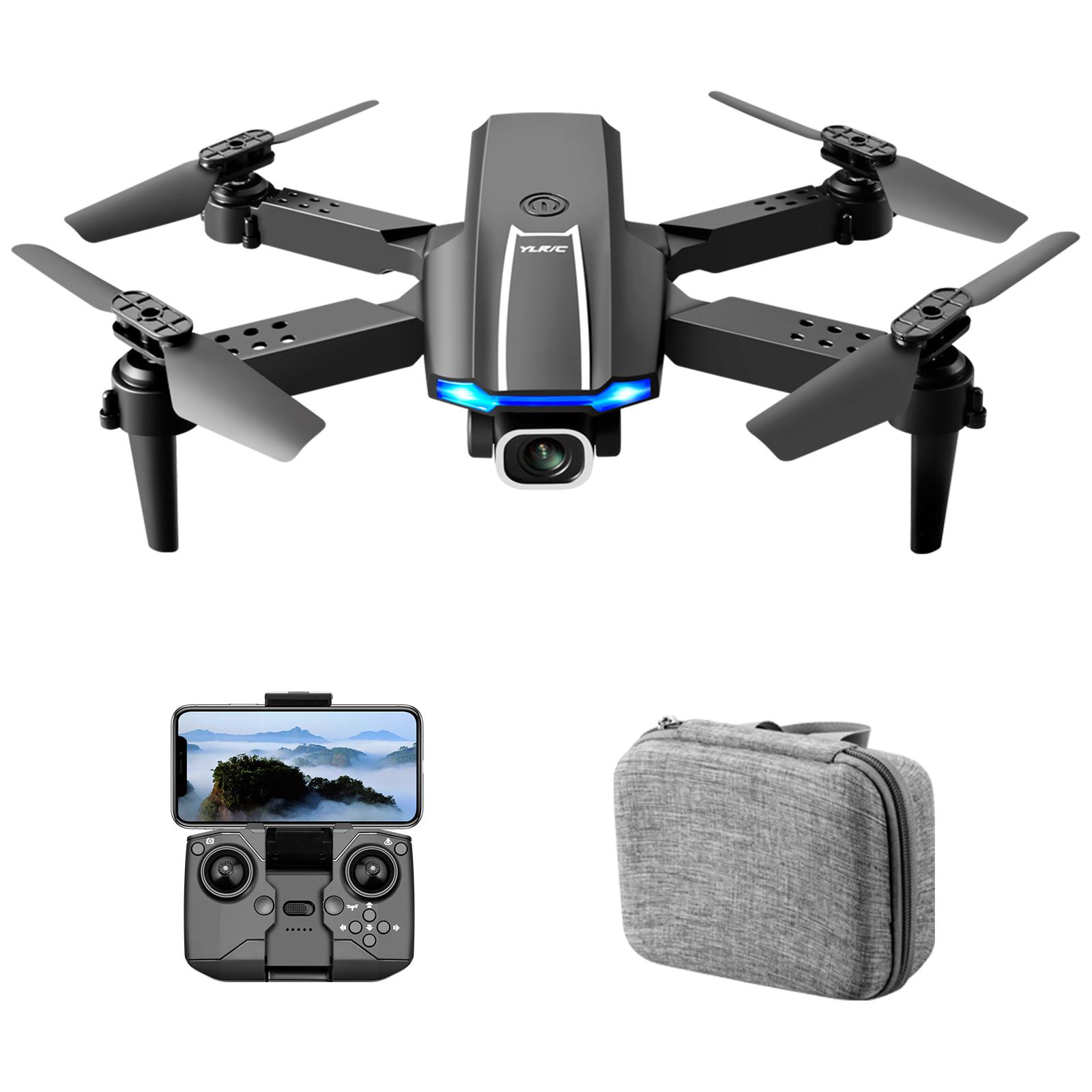 YLR/C S65 RC Drohne mit Kamera 4K Dual Kamera RC Quadcopter mit Funktion Flugbahn Fluggeste black-4K dual camera-1 battery