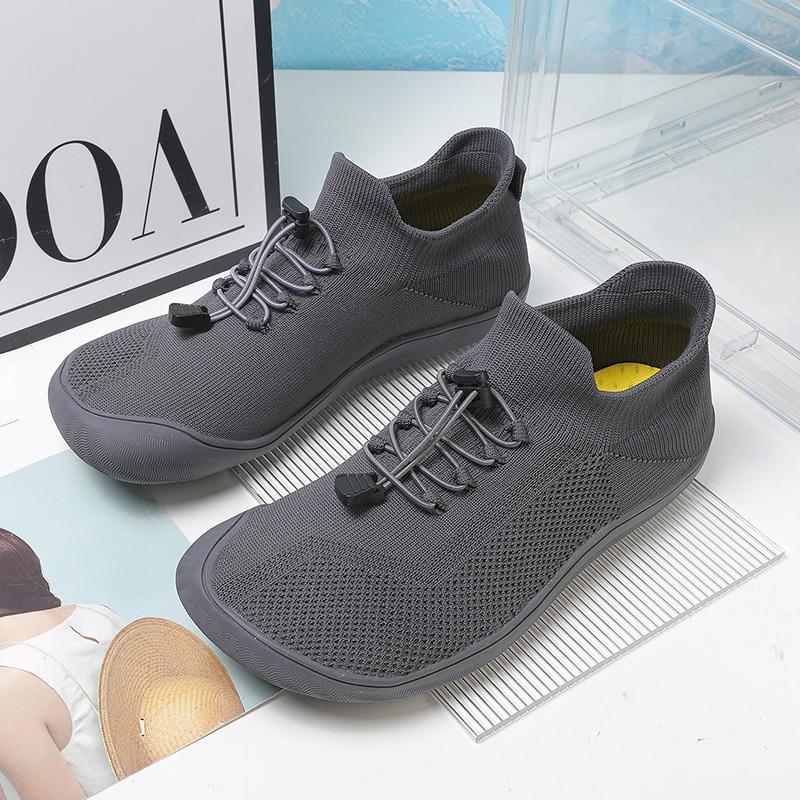 Barfußschuhe für Herren, breite Zehenpartie, Barfuß-Sneaker für Damen, Wander- und Walking-Sneaker, Fitnessstudio, Zero-Drop-Laufschuhe, minimalistisches Schuhwerk 36