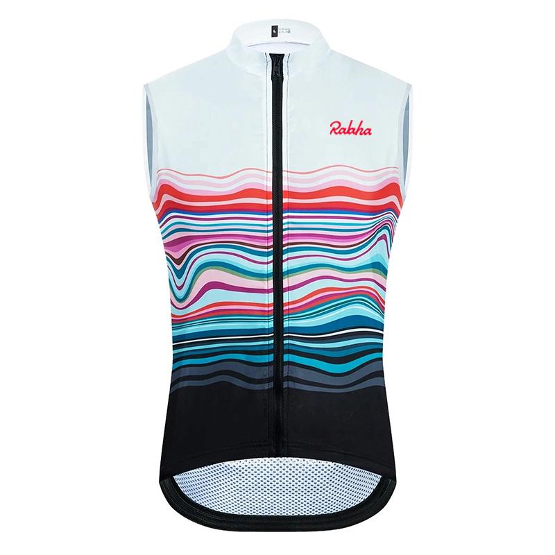 Ralaha-Atmungsaktive Anti-UV-Radtrikots für Herren, Ärmellose Fahrradbekleidung, Sommerweste,2026 4XL