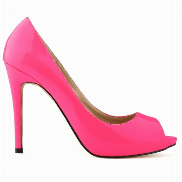 Damen Pumps Sexy Fischmaul High Heels Damen 11cm High Heel Stiletto Show Stil Party Sommer Weiß Rot Hochzeitsschuhe Übergröße 43