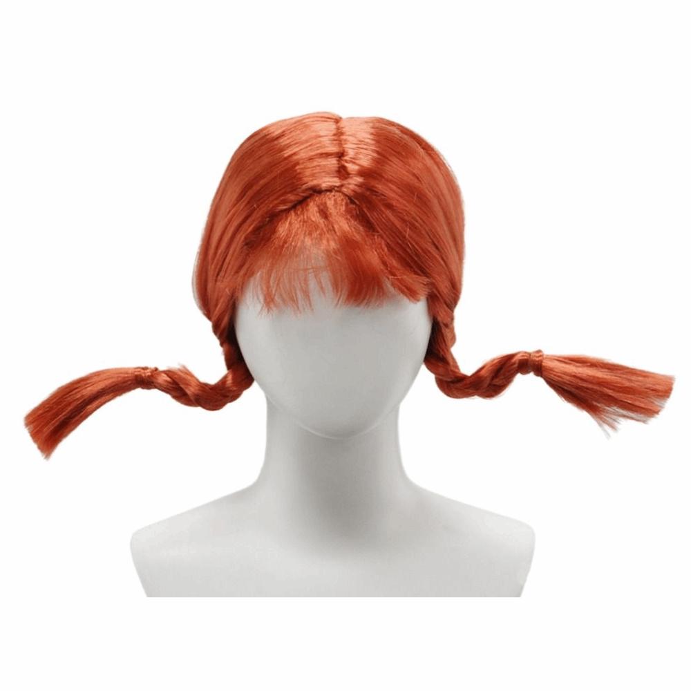 Anime Lange Orange Haare Anti-verzogen Gedrehte Zopfperücke Halloween Cosplay Perücke Karnevalsparty orange