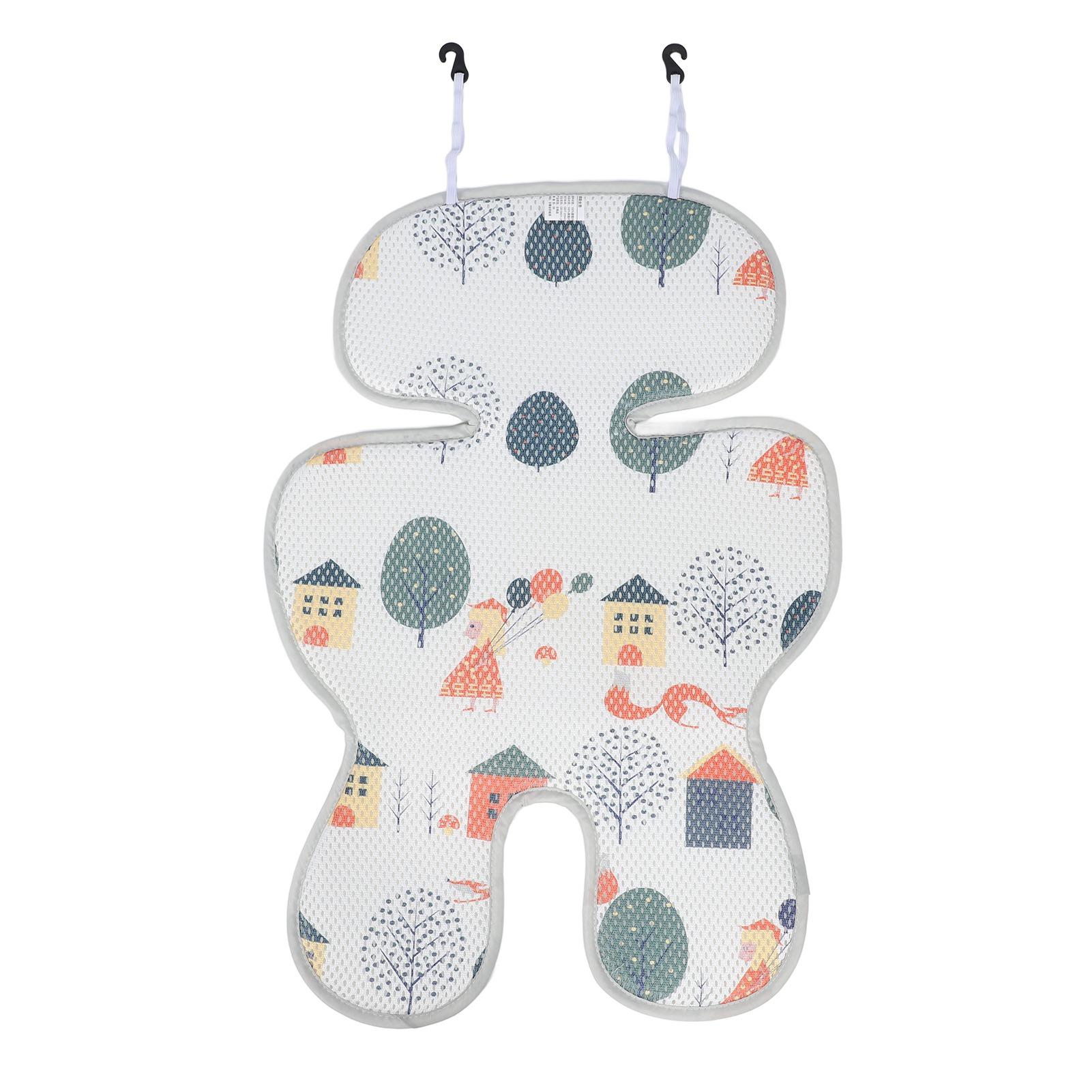 Eis Kinderwagen Kühlmatte Universal 3D Atmungsaktive Autositz Kühlauflage für Kleinkinder Kleiner Löwe