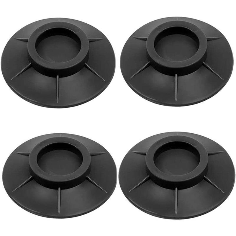 Anti-Vibrations-Anti-Geh-Waschmaschinen-Pads, Waschmaschinen-Gummi-Fußpolster, um das Laufen von Waschmaschine und Trockner zu verhindern und Geräusche zu reduzieren, passend für alle Modelle 4pcs