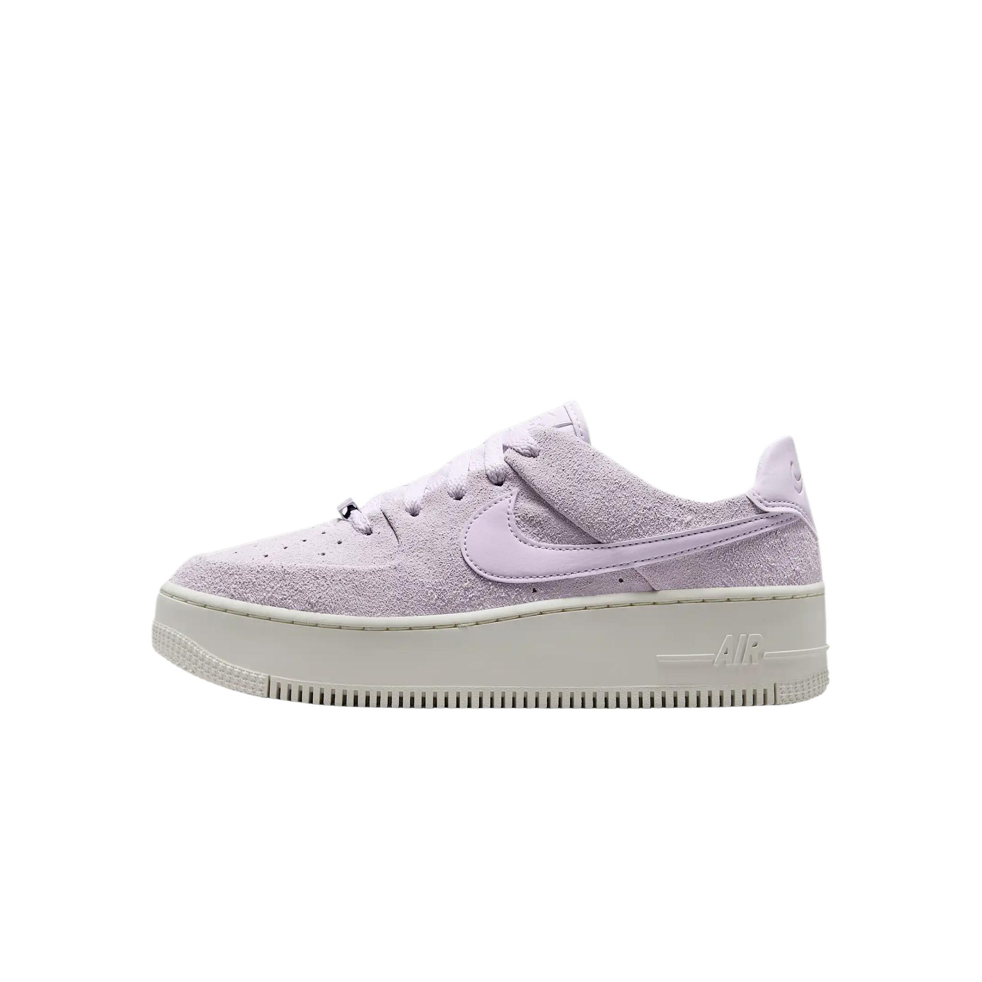 Nike Air Force 1 Sage Low Bequeme Weiche Hautfreundliche Mode Low-Top Sneaker Damen Sneaker Lila AR5339-501 42 white