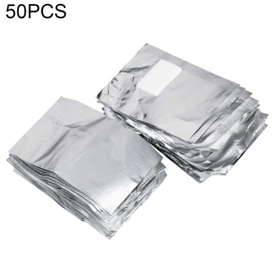 50 Stück Nagellackentferner Soak Off Gel Folien Wraps Acryl Entfernung Wattepads