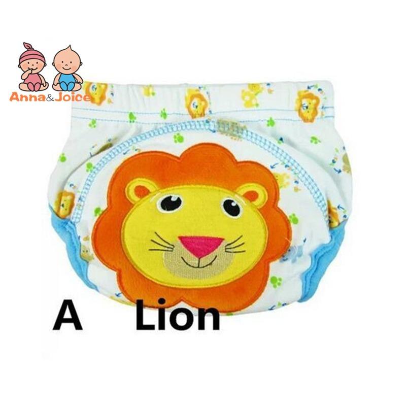 Baby Windeln Wiederverwendbare Stoff Windel Wasserdichte Baumwolle Waschbar Training Hosen Unterwäsche 80 6-9KG