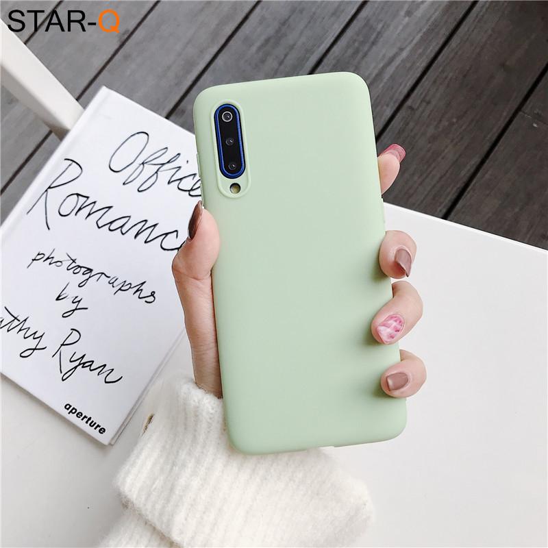 Candy Color Silikon Handyhülle für Samsung Galaxy A50 A70 A30 A40 A20 A10 Galaxi A51 A71 A20e M30s A7 2018 Matte Soft Tpu Hüllen a50 (a30s a50s) grün