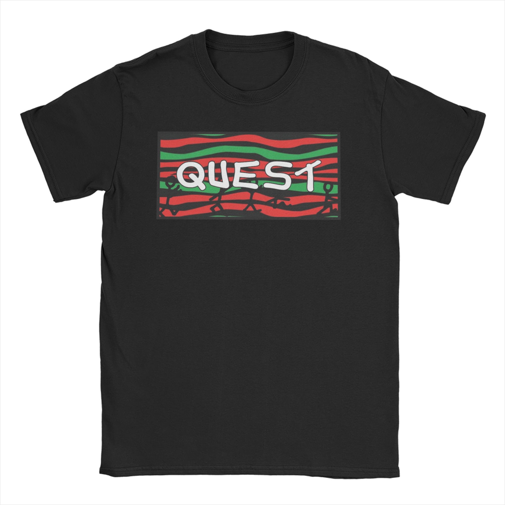 Herren Damen De La Soul ATCQ A Tribe Called Quest T-Shirts Reine Baumwollkleidung Vintage Kurzarm T-Shirts Übergröße T-Shirts M