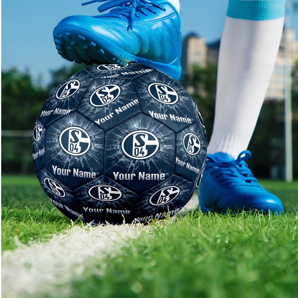 Schalke 04 FC Mode Größe 5 Fußball Abriebfest Rutschfest Fußball Für Sporttraining Unterhaltung Size 5