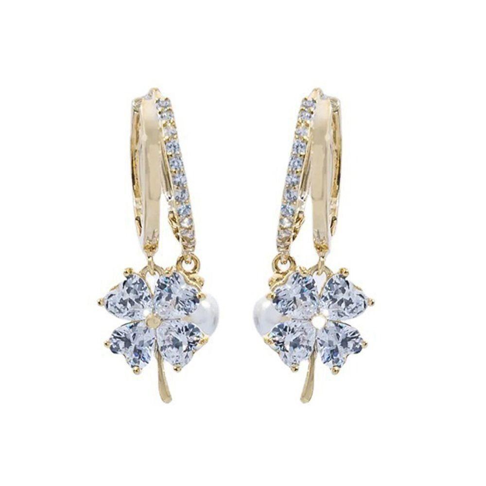 Magnetotherapie-Ohrringe, Lymphdrainage-Ohrringe zur Gewichtsreduktion, Magnetotherapie-Germanium-Ohrringe White-Hoop Buckle