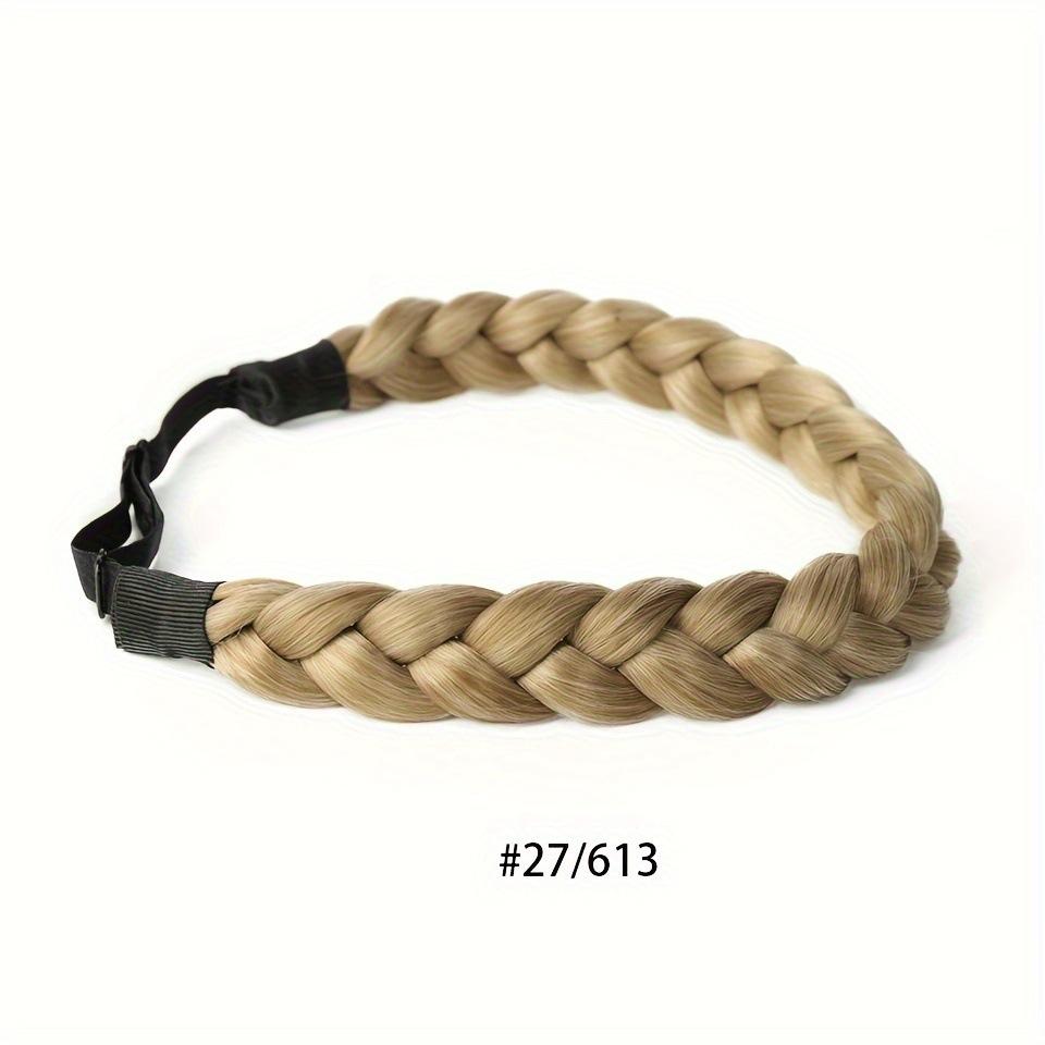 Damen Handgemachtes Perücken-Stirnband Mit Simuliertem Haar Stirnband One Size