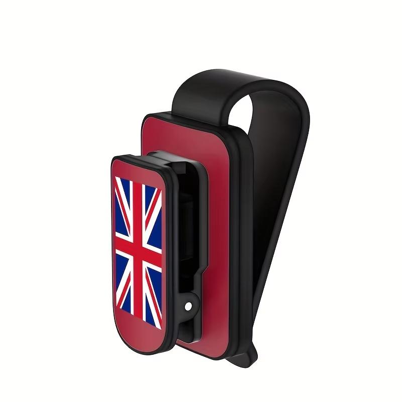 Universelle Auto-Sonnenbrillenhalter für MINI COOPER S JCW F55 F56 F60 R55 R56 R60 Auto Auto Visier Zubehör schwarz rot