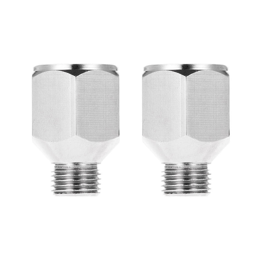 2 Stück Airbrush-Luftschlauchadapter G1/8 Zoll BSP-Stecker und G1/4 Zoll Airbrush-Anschluss
