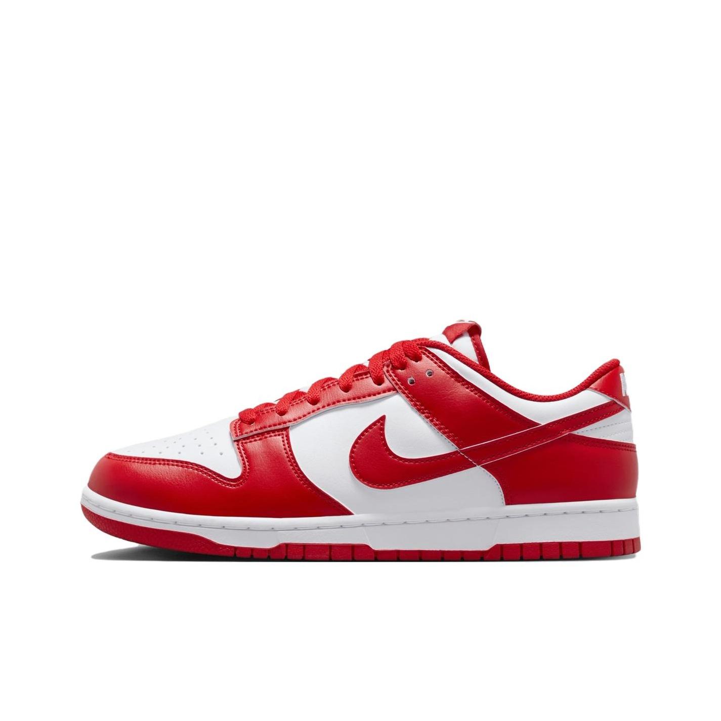 Nike Dunk Low St. Johns 2025 Unisex Sneaker Rot Weiß University-Rot HF5441-104 40.5
