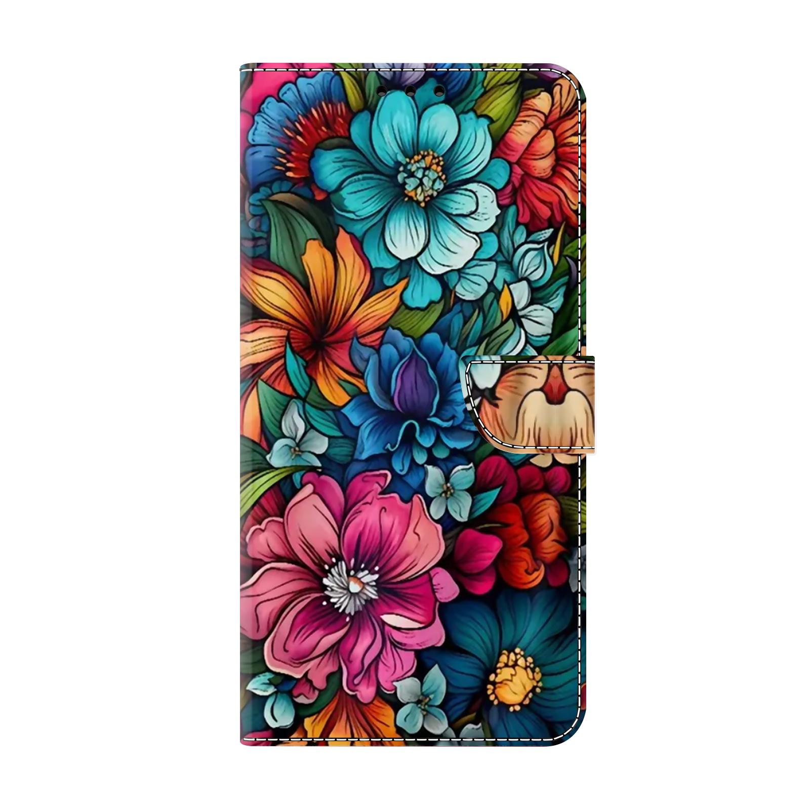 Handyhülle für Samsung Galaxy A51 A52s A53 A54 A50 Cover 3D Niedlich Bemalt Magnetisch Leder Klapphalter Geldbörse Handyhüllen Galaxy A53 5G