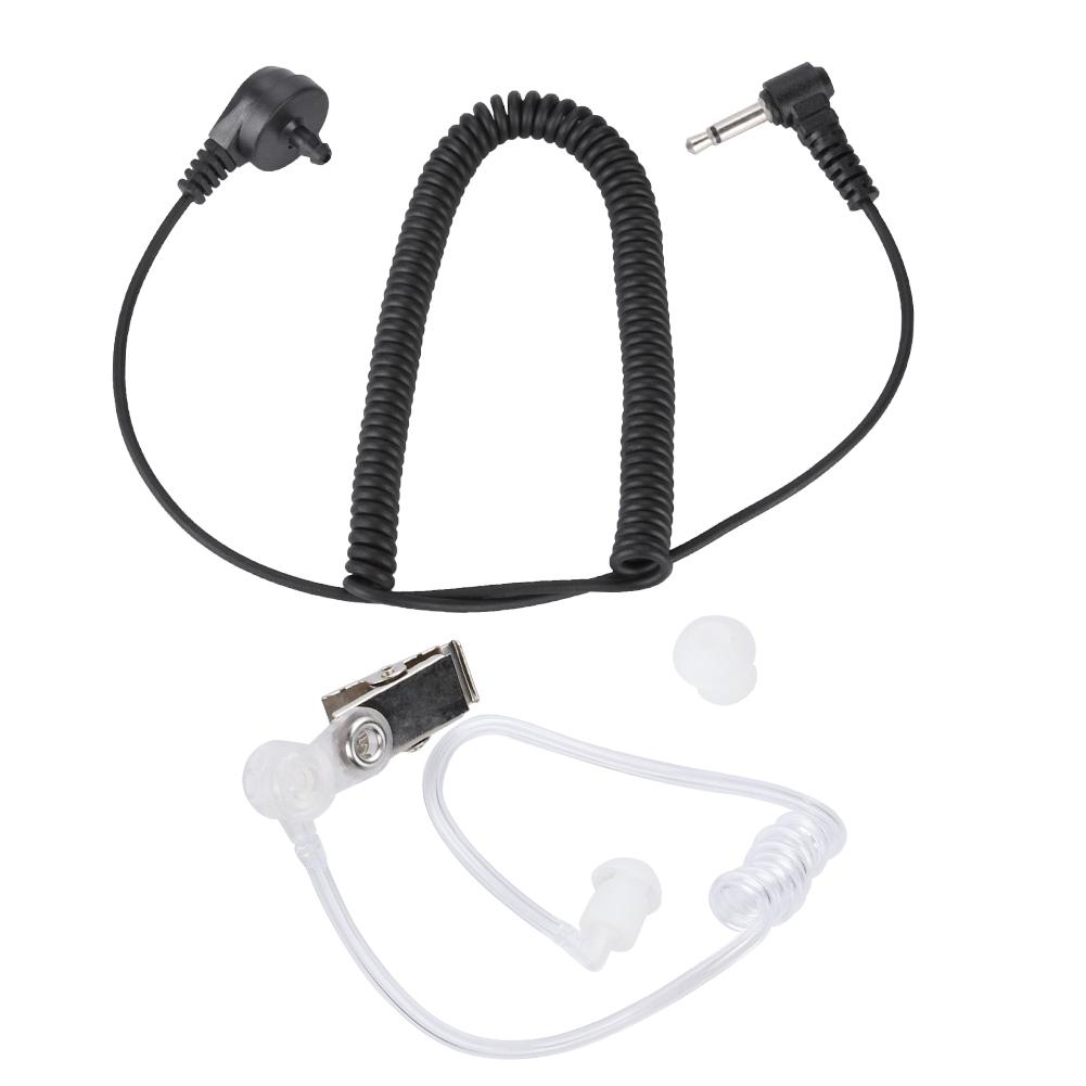 3,5-mm-Walkie-Talkie-Kopfhörer Curve Single Ear Air Duct Kopfhörer für Lautsprechermikrofon