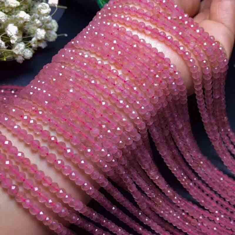 Kleine Perlen Natursteinperlen Labradorit 2mm 3mm 4mm Abschnitt Lose Perlen für Schmuckherstellung Halskette DIY Armband 4mm
