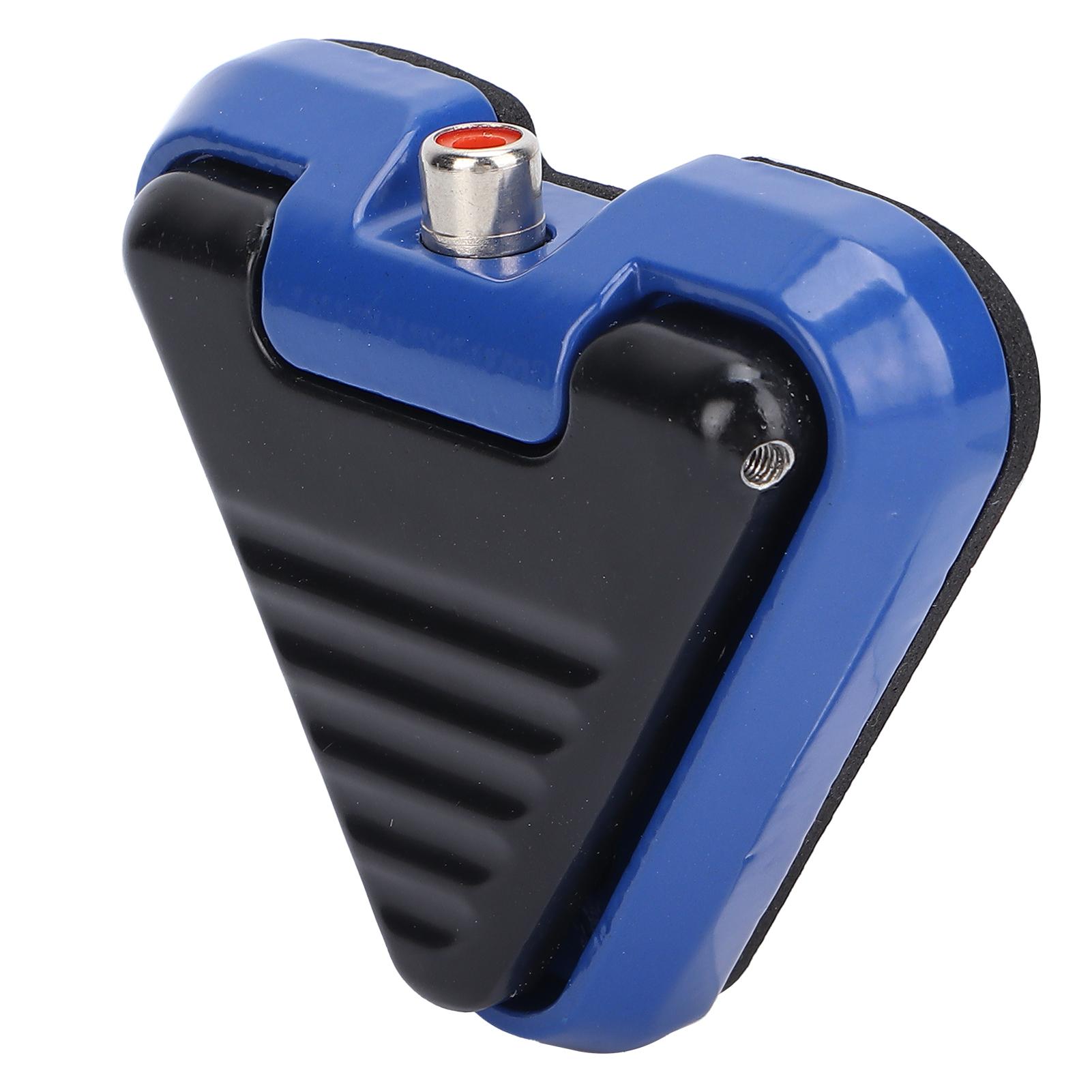 Professionelle Tattoo-Maschine Fußpedal Legierung Tragbarer Tattoo-Fußschalter RCA-Schnittstelle(Blau Schwarz ) bunt