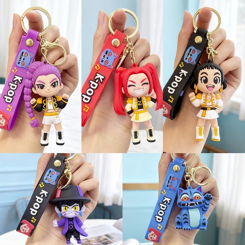 Kpop Dämonenjäger Geburtstagsfeier Gastgeschenke Schlüsselanhänger Kpop Anime Fans Rucksackanhänger Schlüsselring Neujahr 2026 Weihnachtsgeschenke